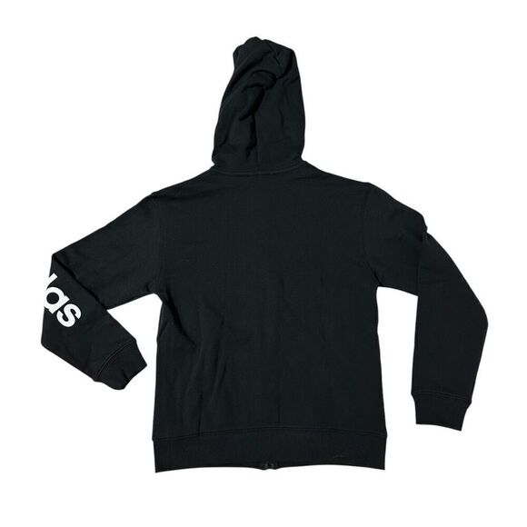Adidas Women's Essentials Logo Full-zip Hoodie Size Small - Picture 7 of 11